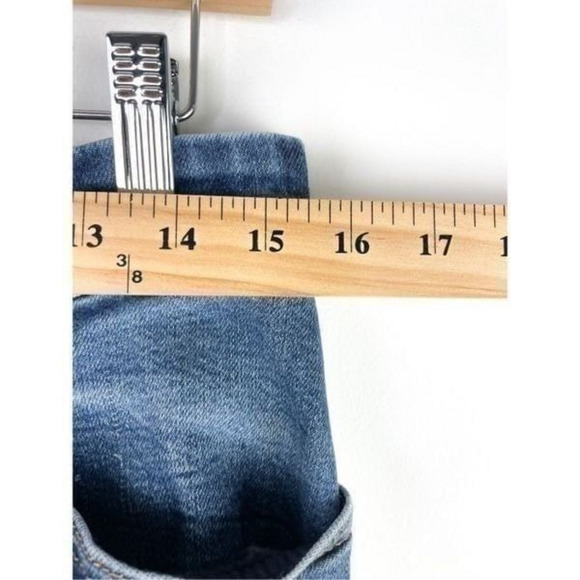 Fidelity Denim Jimmy Slim‎ Straight Halo Rinse Blue Jeans Size 32 - Picture 7 of 12